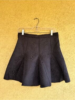 Francesca’s Flared Navy Skater Skirt NWT Size Large